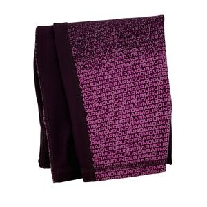Under‎ Armour HeatGear Compression Leggings Purple Logo Cropped Women's Medium